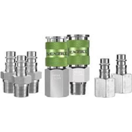 Legacy 0.25 x 0.38 in. Coupler Plug Kit, 7PK LEG-A53657FZ